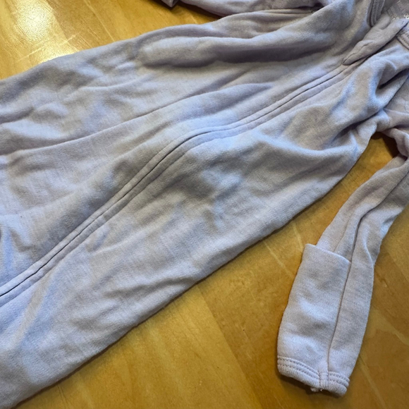 Baby Woolino Light Purple 6-9 Months Footie - Picture 6 of 6